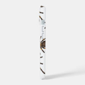 白いタランチュラ iPhone 15ケース (左側面)
