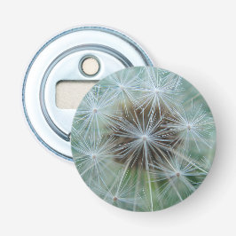 白いタンポポ模様 栓抜き