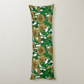 白いタンポポ ボディピロー (裏面 (縦))