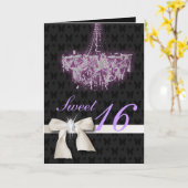 白いダイヤモンドボースイート16 カード (黄色い花)