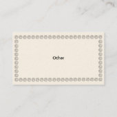 白いダイヤモンド-ビジネス 名刺 (裏面)