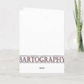 白いチューリップ カード (裏面)