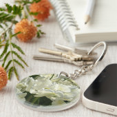 白いチューリップ キーホルダー (正面右)