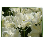 白いチューリップ ラージペーパーバッグ (裏面)