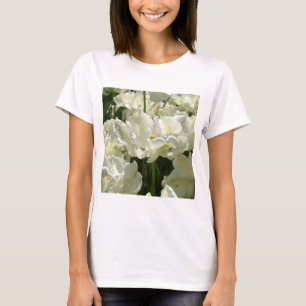 白いチューリップ Tシャツ