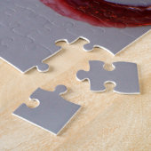 白いチョコレートムースケーキとイチゴ ジグソーパズル (側面)