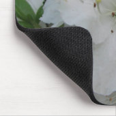 白いツツジのマウスパッド マウスパッド (コーナー)