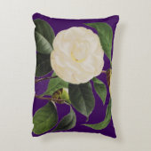 白いツバキ1833年 アクセントクッション (裏面(縦))