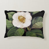 白いツバキ アクセントクッション (裏面)