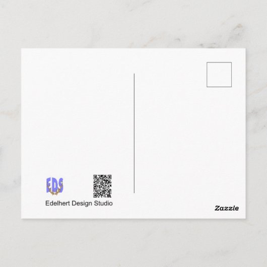 白いデイジーのお客様色が良く近いポストカード ポストカード (裏面)