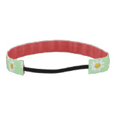 白いデイジーのお客様BGグリーンヘッドバンド アスレチックヘッドバンド (裏面)