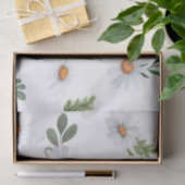 白いデイジーのティッシュペーパー, 白いデイジー 薄葉紙 (ギフト)