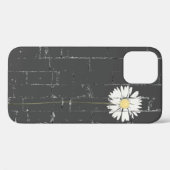 白いデイジーオングレーレンガ Case-Mate iPhoneケース (裏面 (横))