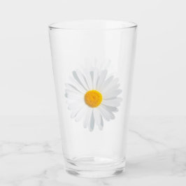 白いデイジー タンブラーグラス