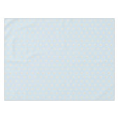 白いデイジー テーブルクロス (正面(横))