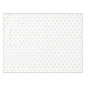 白いデイジー テーブルクロス (正面(横))