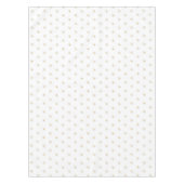 白いデイジー テーブルクロス (正面)