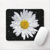 白いデイジー マウスパッド (マウス)