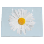 白いデイジー ラージペーパーバッグ (正面)