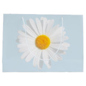 白いデイジー ラージペーパーバッグ (裏面)