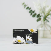 白いデイジー 名刺 (スタンド正面)