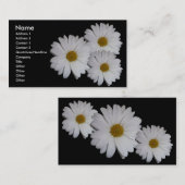白いデイジー 名刺 (正面/裏面)