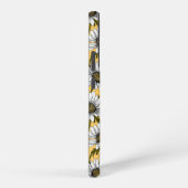 白いデイジー、黄色に野生の花 SAMSUNG GALAXYケース (右側面)