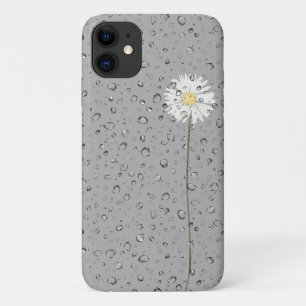 白いデイジー iPhone 11 ケース