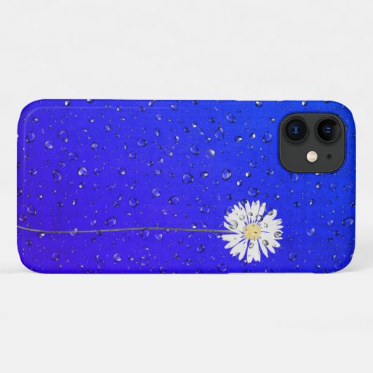 白いデイジー Case-Mate iPhoneケース (裏面(横))