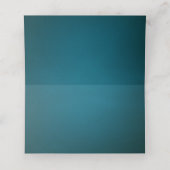 白いトゥインクルストリングライトオンティール（緑がかった色） プレイスカード (内部開封)