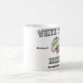 白いトラのコーヒー・マグ コーヒーマグカップ (中央)