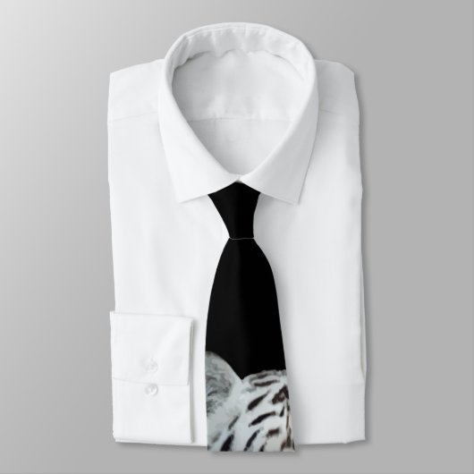 白いトラのタイ ネクタイ (タイ)