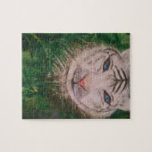 白いトラのパズル ジグソーパズル (横)