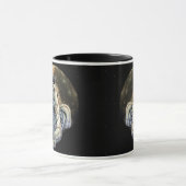 白いトラの月 マグカップ (中央)