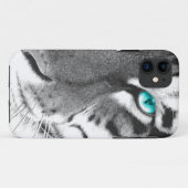 白いトラの水の目 Case-Mate iPhoneケース (裏面(横))