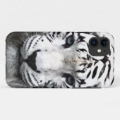 白いトラパターンI電話5箱 Case-Mate iPhoneケース (裏面(横))