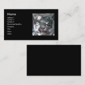 白いトラベンガル 名刺 (正面/裏面)