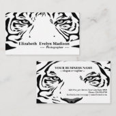 白いトラ321 名刺 (正面/裏面)