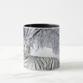 白いトラ マグカップ (中央)