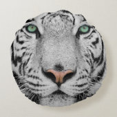 白いトラ ラウンドクッション (裏面)