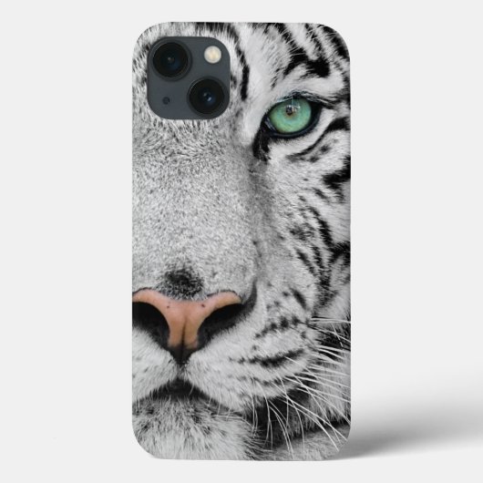 白いトラ Case-Mate iPhoneケース (裏面)