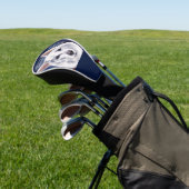 白いドイツの羊飼い ゴルフヘッドカバー (インサイチュ)