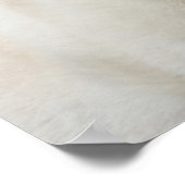 白いドイツの羊飼い ポスター (角)