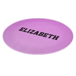 白いドットのピンクのパターン カッティングボード