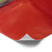 白いドレスと猫耳の女の子 | AI Art ポスター (角)