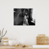 白いドレス – ポスター (キッチン)