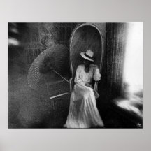 白いドレス – ポスター