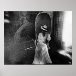 白いドレス – ポスター