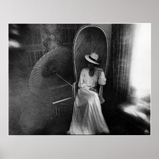 白いドレス – ポスター (正面)