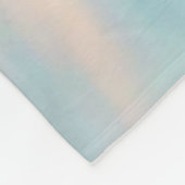 白いハスキー犬のフリースブランケット フリースブランケット (角)